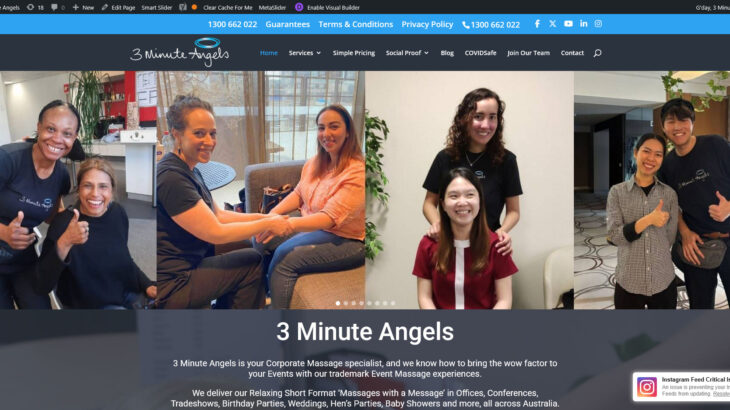 Client Showcase 3 Minute Angels
