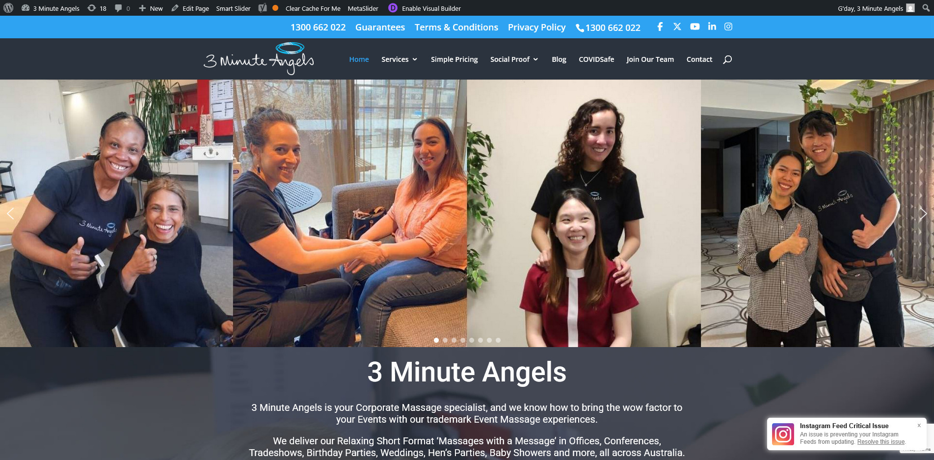 Client Showcase 3 Minute Angels