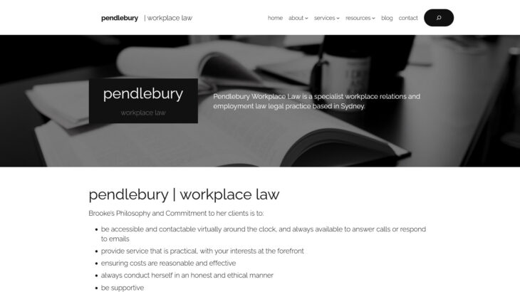 New Client Pendlebury Workplace Law